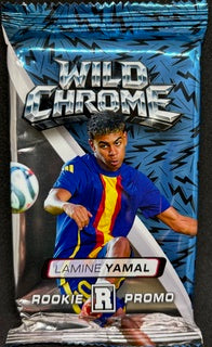 10 PACKS  WILDCHROME LAMINE YAMAL PACKS - CRAZY HUGE WITH WORLD CUP COMING!