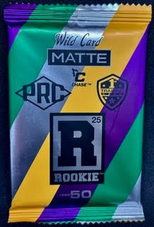 10 PACK LOT - 2025 Wild Card Multi-Sport Chase /50 or Less (LOOK FOR SSP AUTOS AND CHASE CARDS)