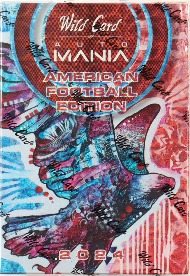 2024 Wild Card Auto Mania American Football Edition Sealed Box